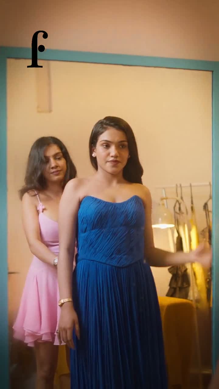Sadikshya Gautam speaking, with the Mumbai atelier and its tailors
