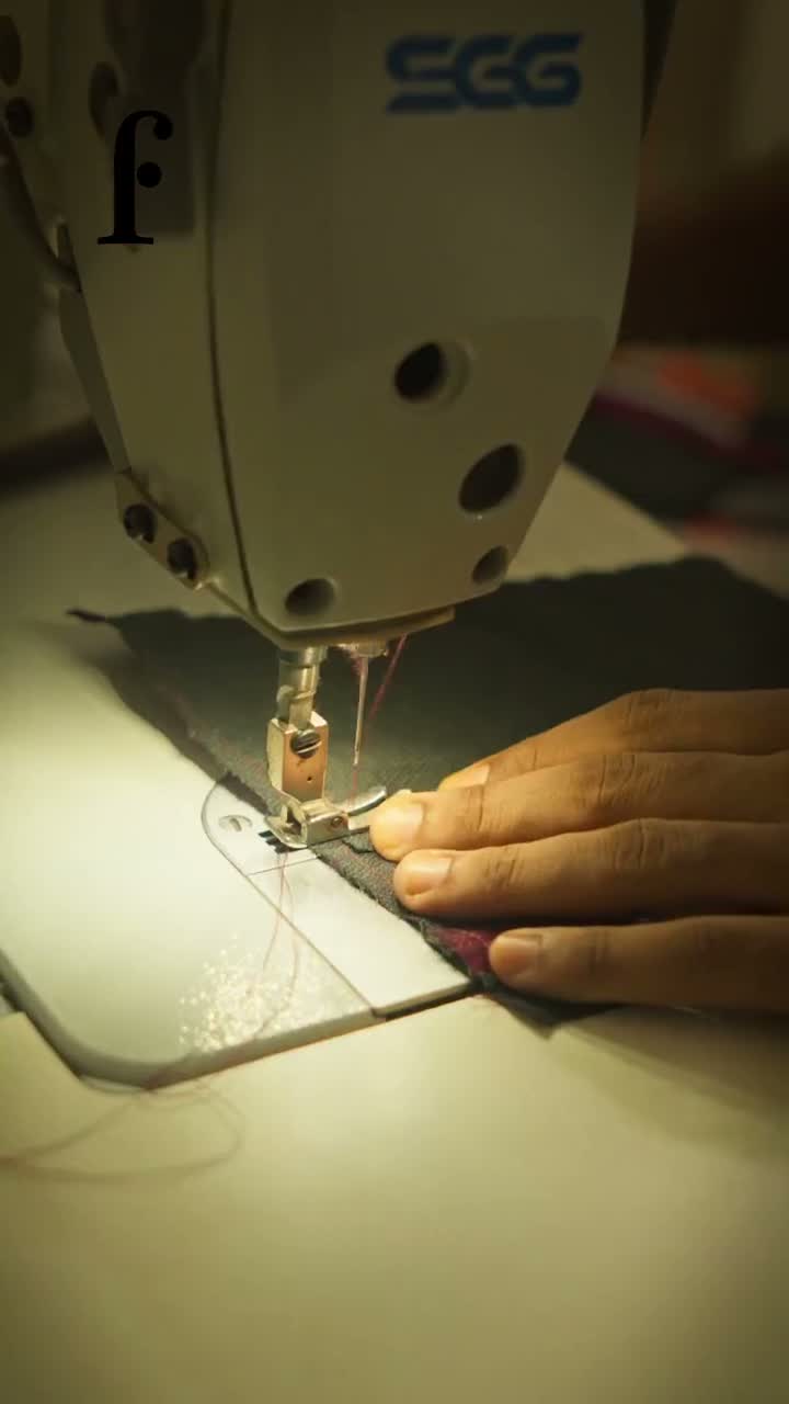 Sadikshya Gautam speaking, cloth cut and stitched in the atelier, and the finished gown worn